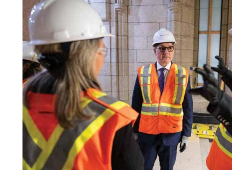 Senator Loffreda at Centre Block